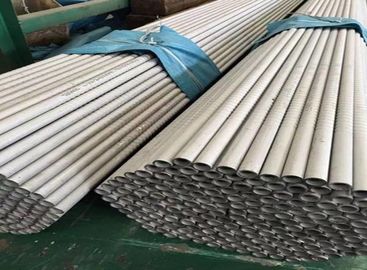 904l S31803 Stainless Steel Seamless Pipe , Stainless Steel Round Tube Sch10