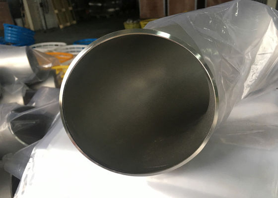 BW 45 Degree Industrial Steel Pipe Fittings 316 / 316L Thin Wall Sanitary