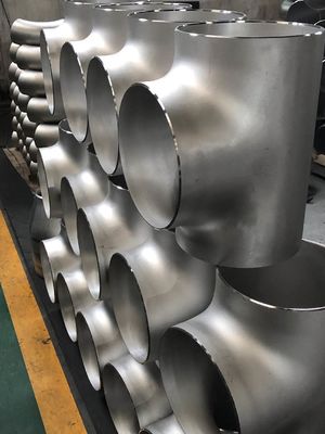 Wooden Cases or Pallets 90 Degree ASTM A403 WP304 90 Degree 321 Sch10s SS Equal Tee